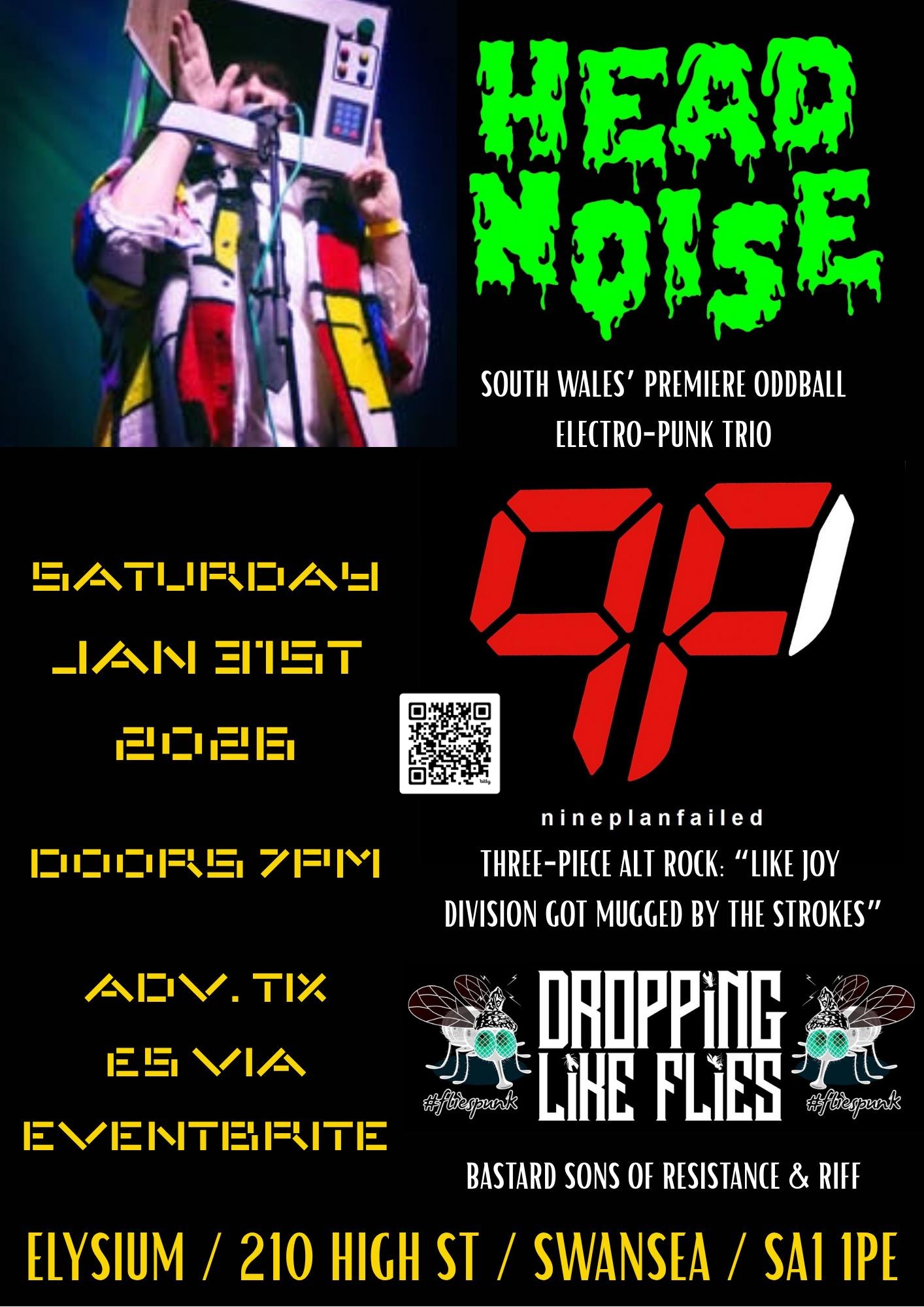 nineplanfailed at Elysium Swansea 31st January 2025